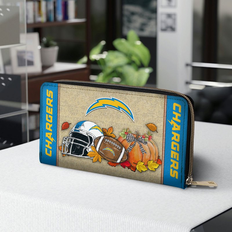 Los Angeles Chargers Wallet Mockup