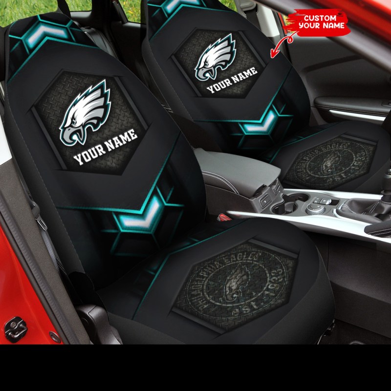 Philadelphia Eagles Personalized Car Seat Covers