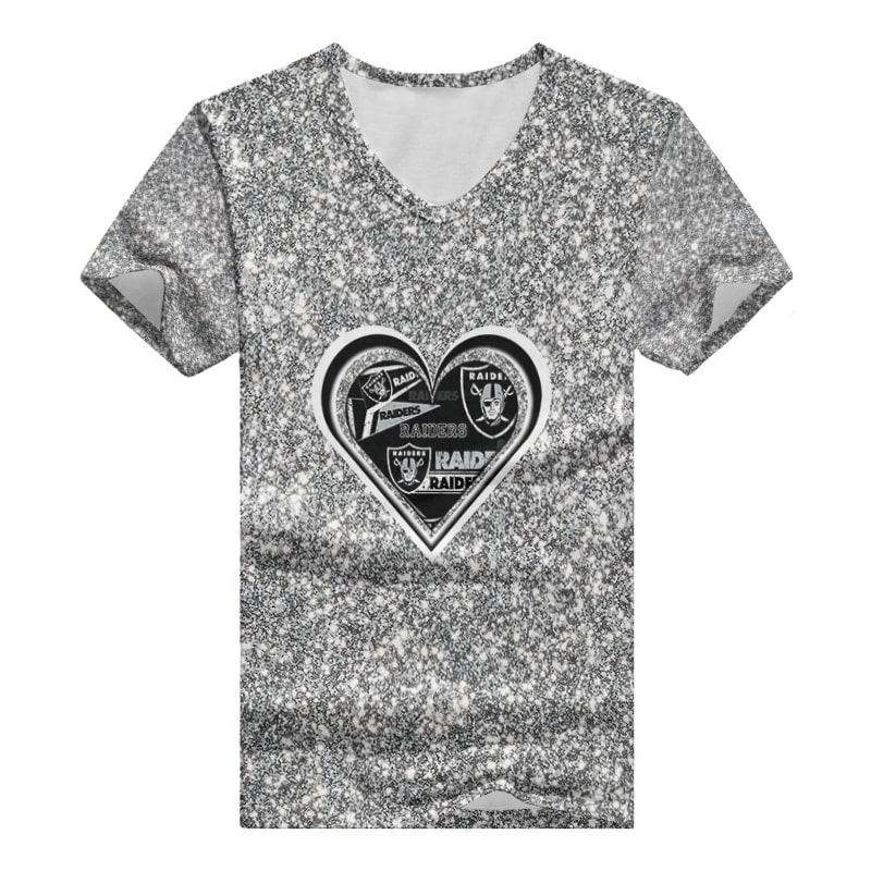 Las Vegas Raiders T-shirt side view