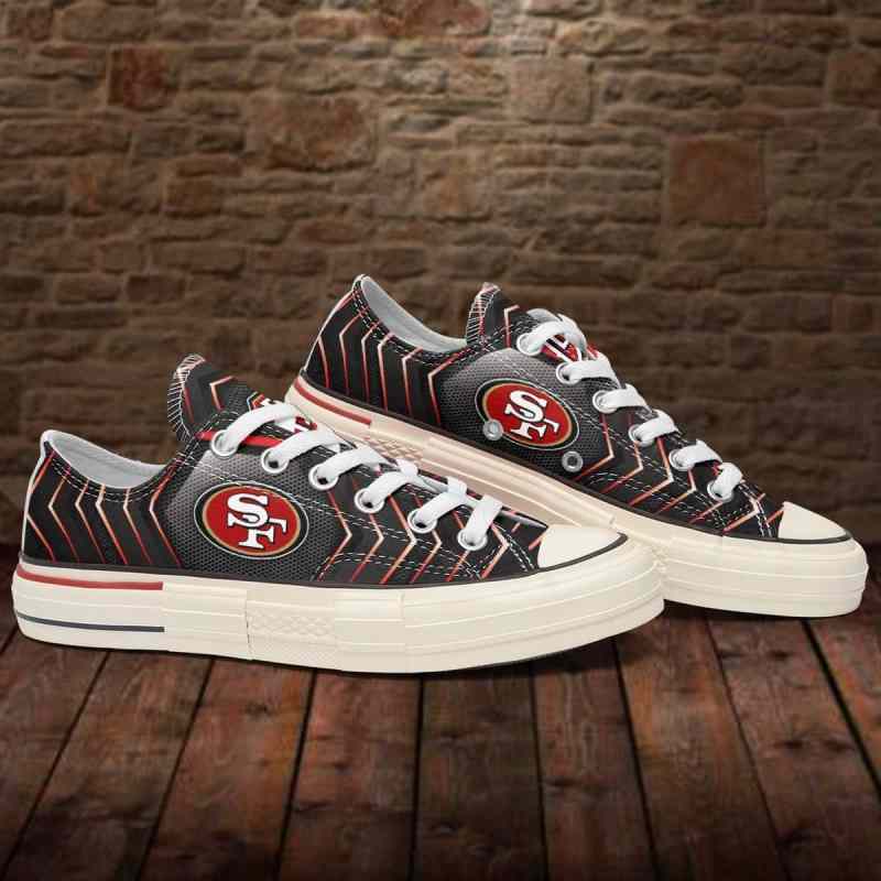 San Francisco 49ers New Low Top Canvas Shoes