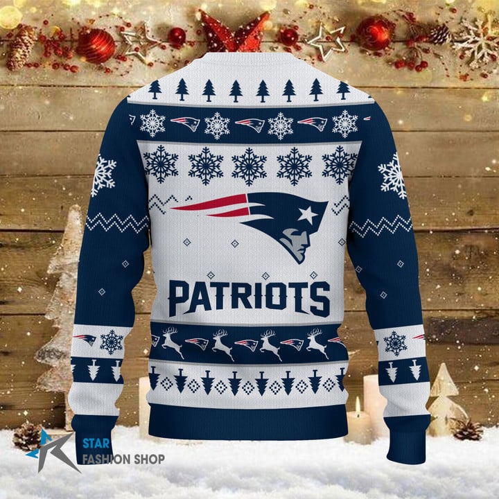 New England Patriots Woolen Sweater Image 2