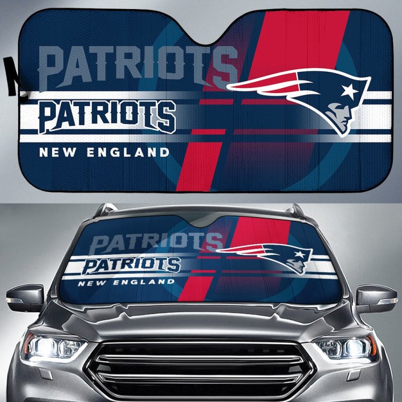 New England Patriots Auto Sun Shade
