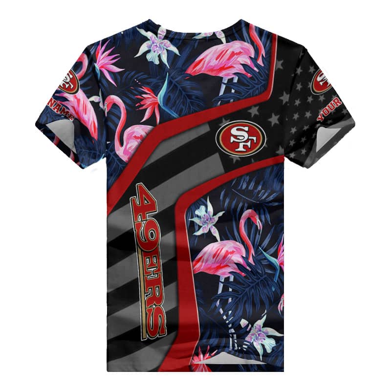 Back view of San Francisco 49ers T-shirt