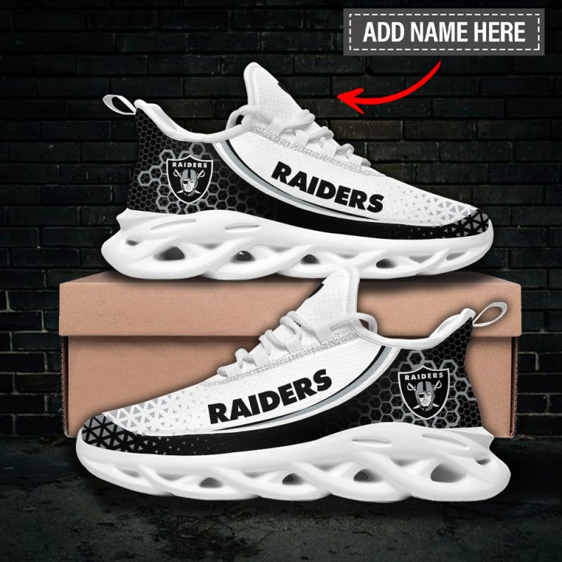 Las Vegas Raiders Sneakers Side View