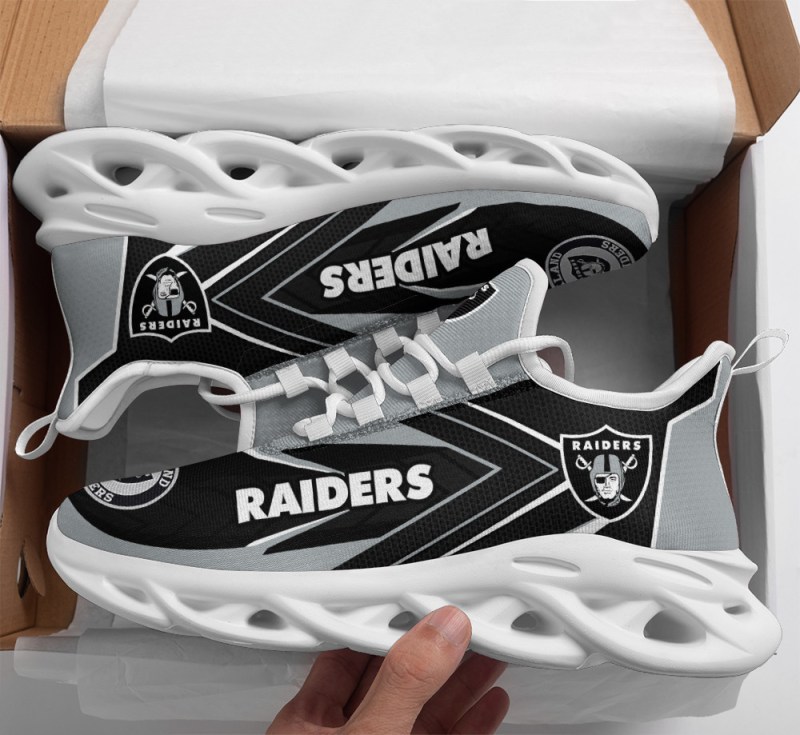 Las Vegas Raiders Yezy Running Sneakers 855 Image 1