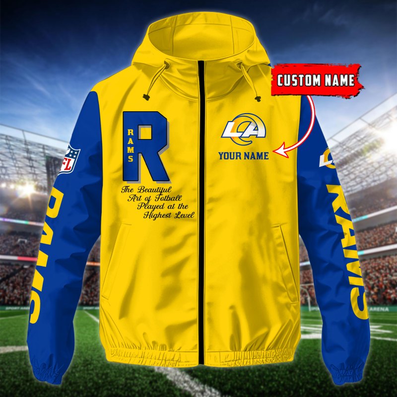 Los Angeles Rams Outdoor Jacket Detail