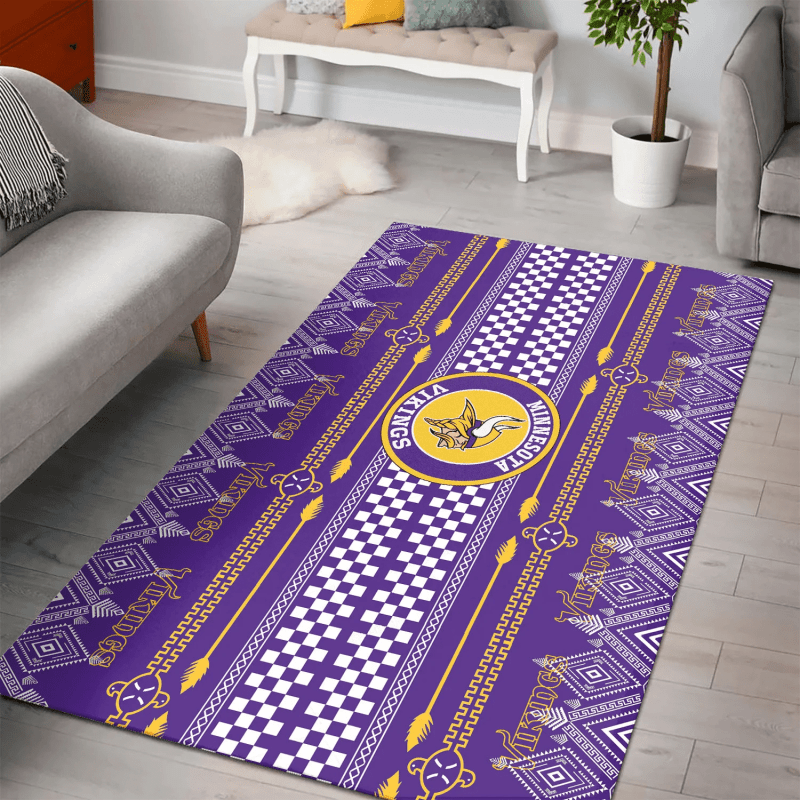 Minnesota Vikings Premium Rectangle Rug 23