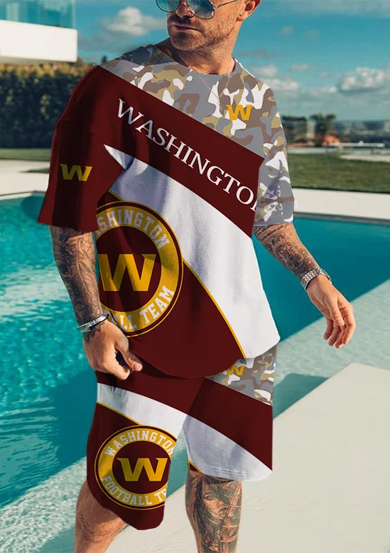 Washington Commanders T-Shirt and Shorts
