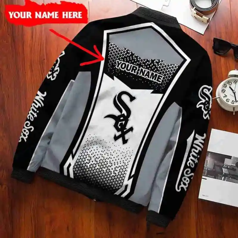 Chicago White Sox Personalized Bomber Jacket