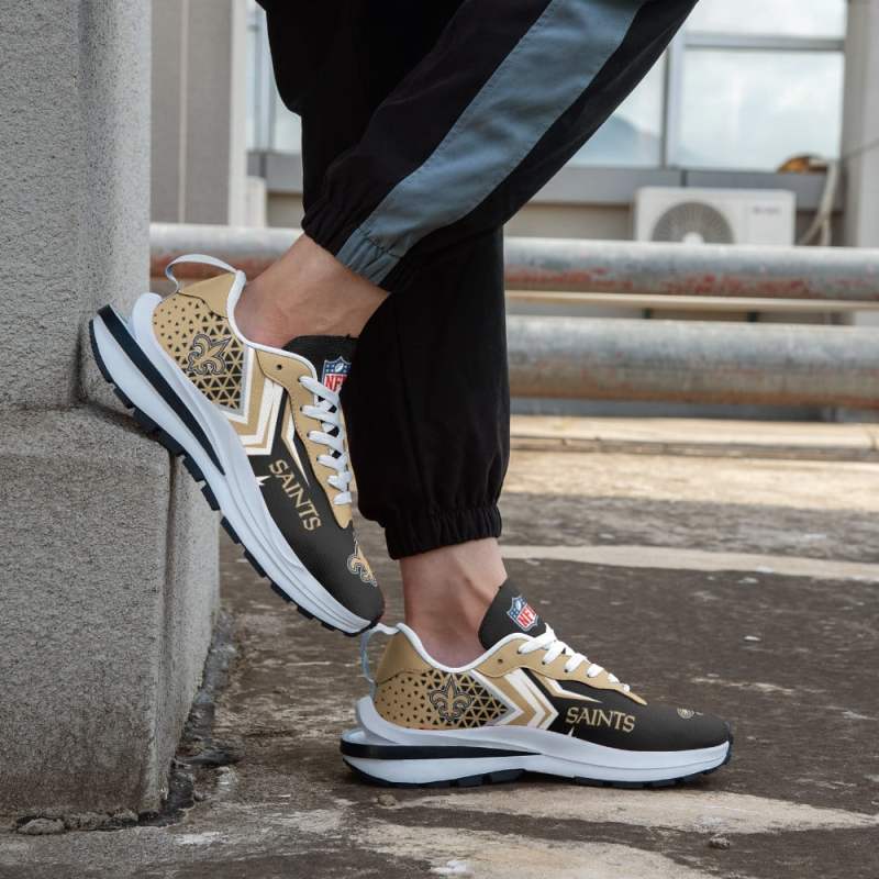 New Orleans Saints HF3 Sneakers Back View
