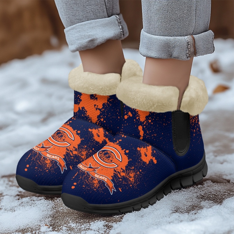 Chicago Bears Comfy Winter Snow Boots 3