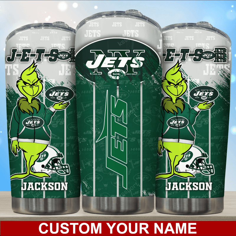 New York Jets Personalized Tumbler