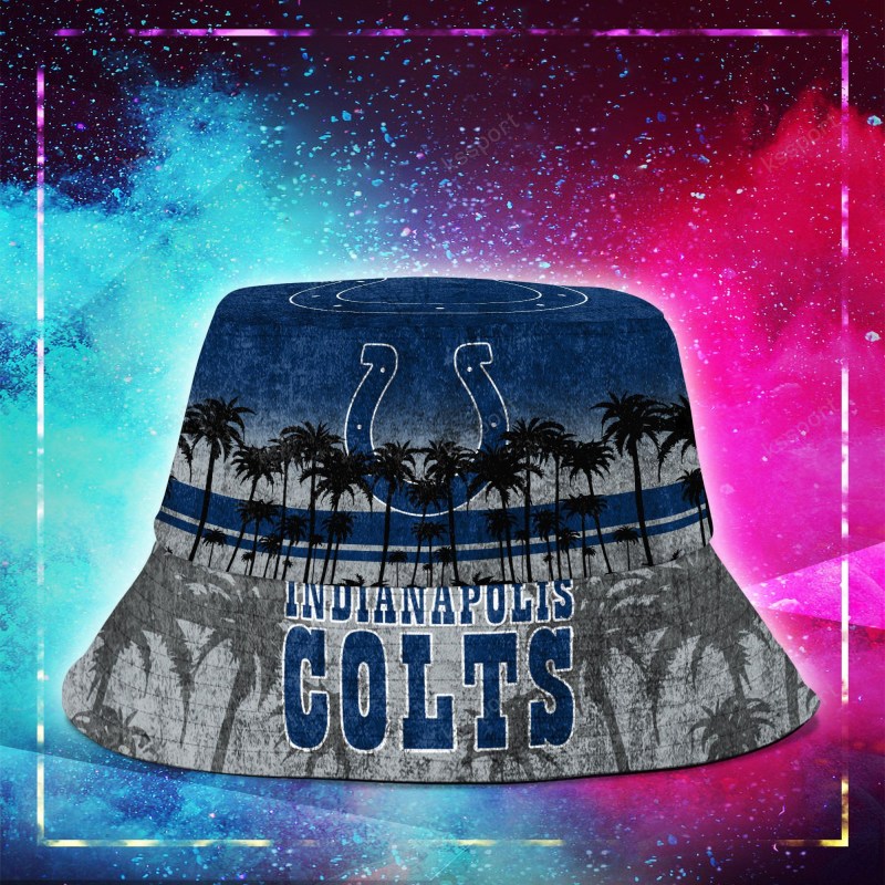 Reversible Indianapolis Colts Bucket Hat