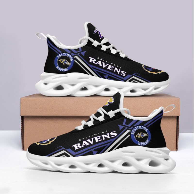 Baltimore Ravens Yezy Running Sneakers