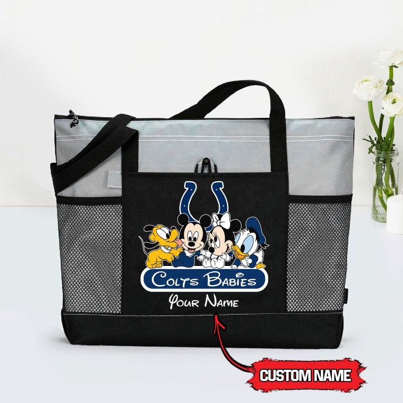 Indianapolis Colts Babies Tote Bag - Grey