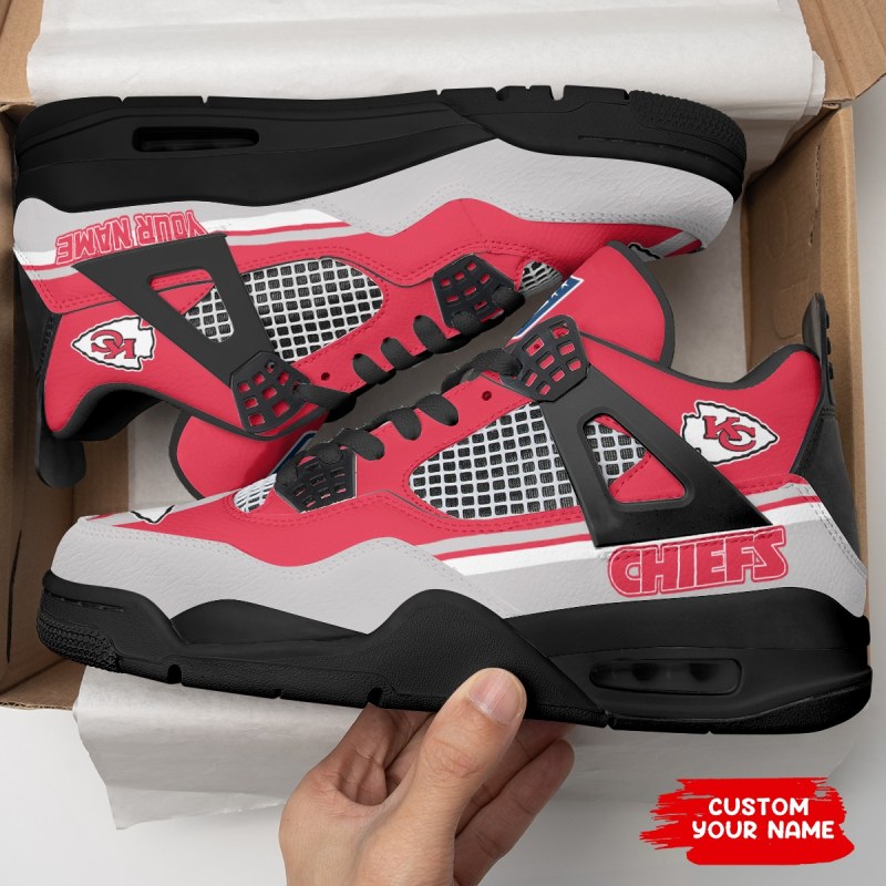 Kansas City Chiefs AJ4 Sneakers