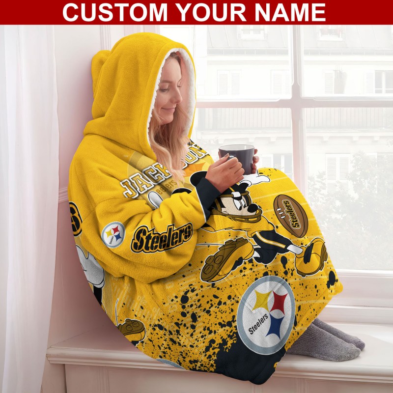 Pittsburgh Steelers Personalized Snug Hoodie