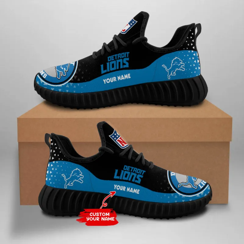 Detroit Lions Sneakers Bottom View