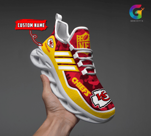Kansas City Chiefs Personalized Sneakers