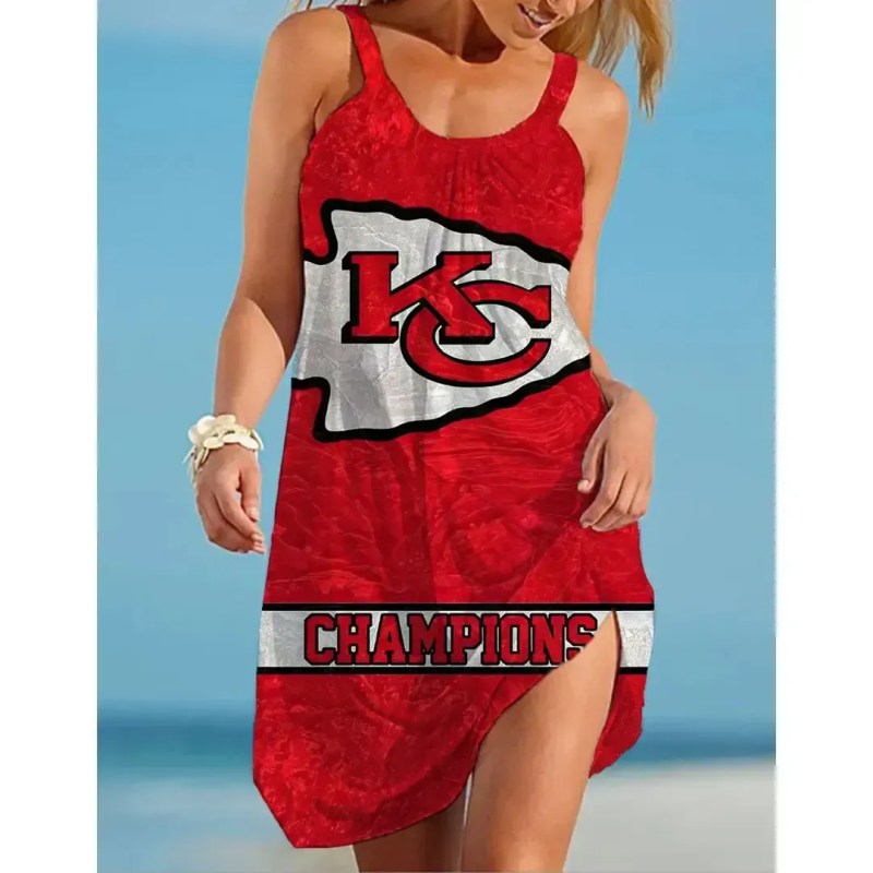 NFL Kansas City Chiefs Beach Dress