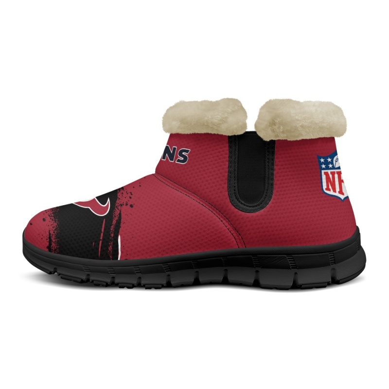 Houston Texans Comfy Winter Snow Boots