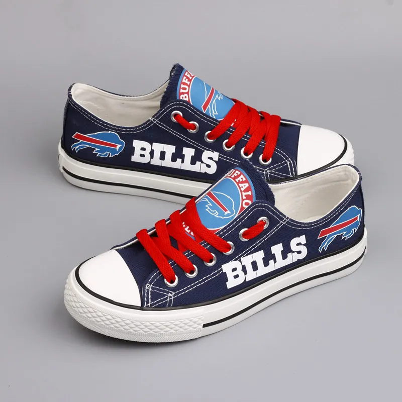 Buffalo Bills New Low Top Shoes Back View