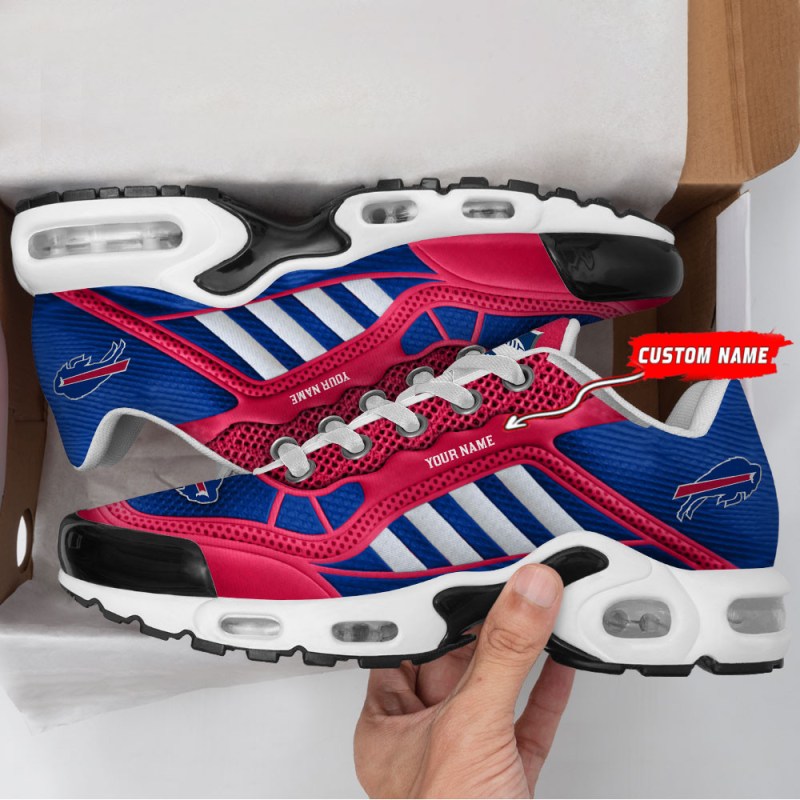 Buffalo Bills Personalized Plus T-N Youth Sneakers
