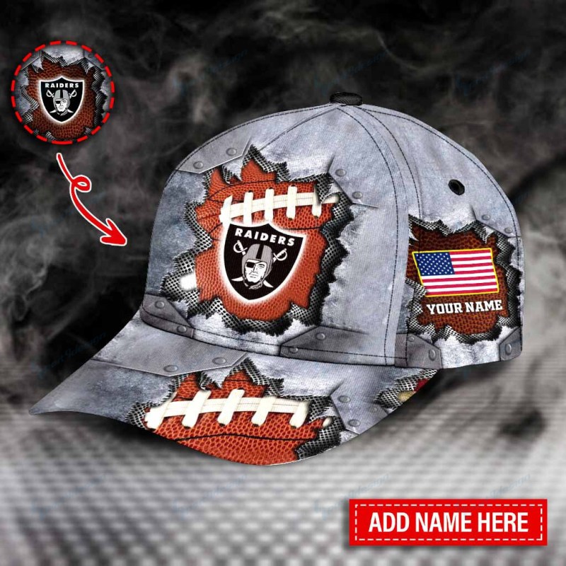 Las Vegas Raiders Personalized Classic Cap