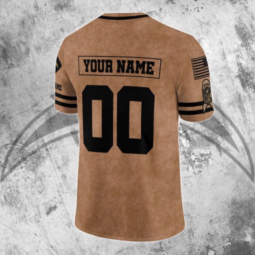 Los Angeles Chargers Fan Gear - Personalized Jersey