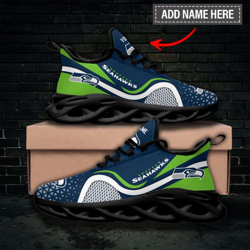 Personalized Sneakers Seattle Seahawks