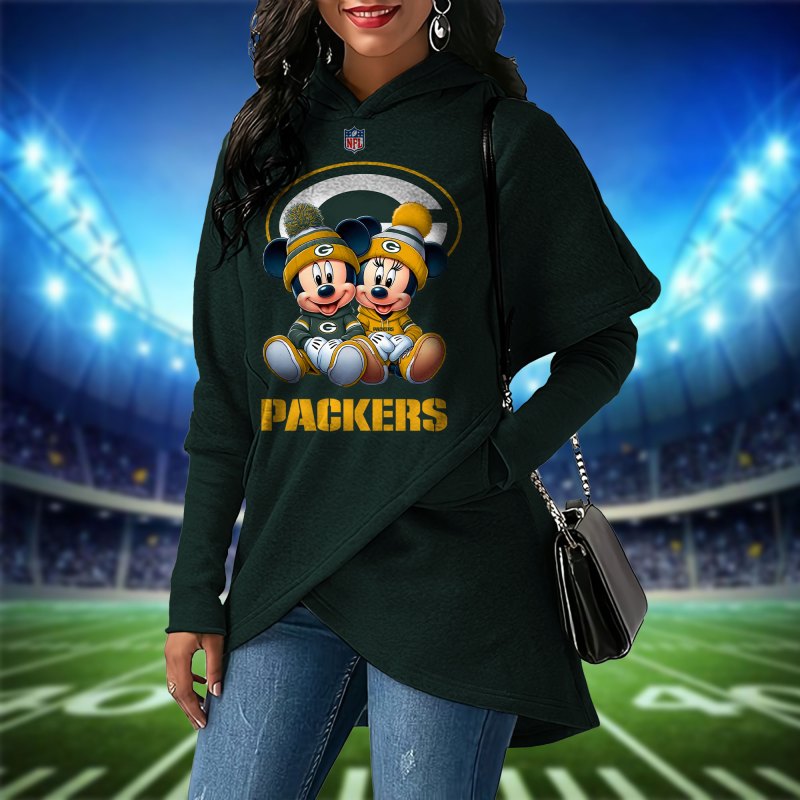 Green Bay Packers Irregular Hoodie Design