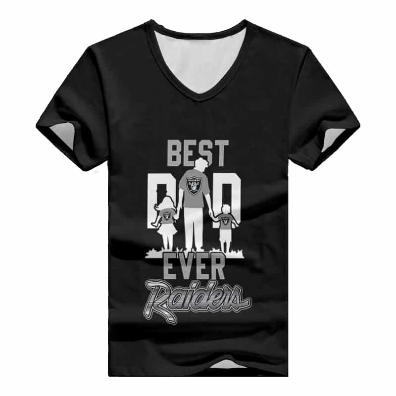 Las Vegas Raiders V-neck Women T-shirt