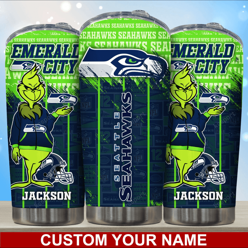 Personalized Tumbler for Seattle Seahawks Fans