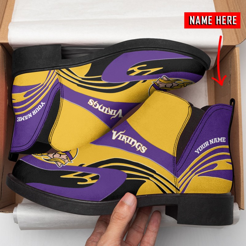 Minnesota Vikings Fashion Boots