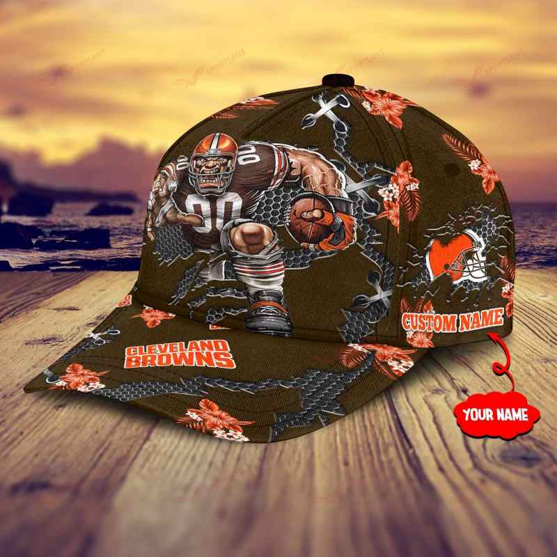 Cleveland Browns Classic Cap Side View