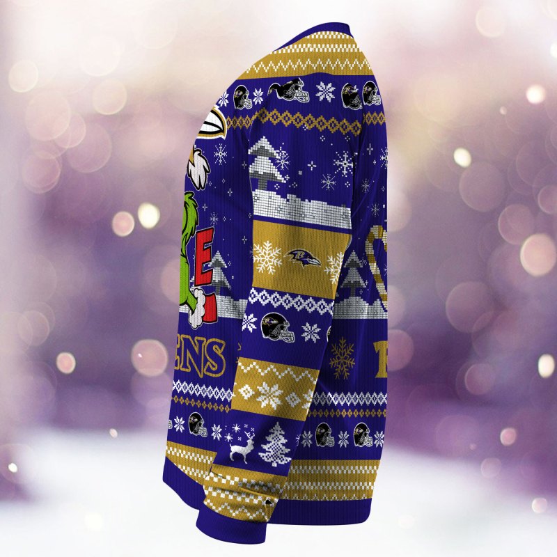 Baltimore Ravens Ugly Christmas Sweater