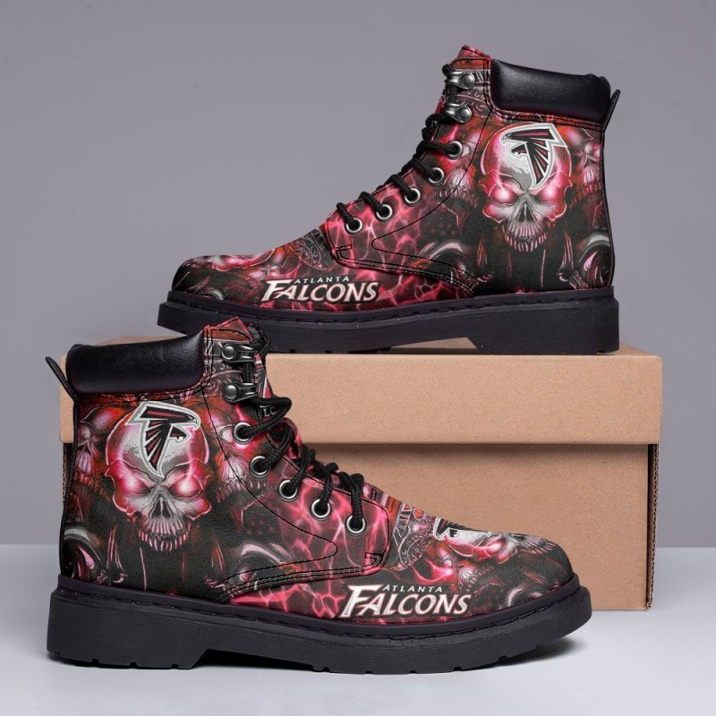 Atlanta Falcons TBLCL Boots Side View