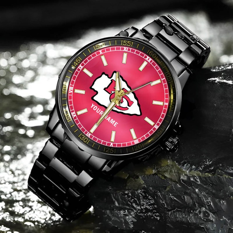 Durable Kansas City Chiefs Fashion Watch