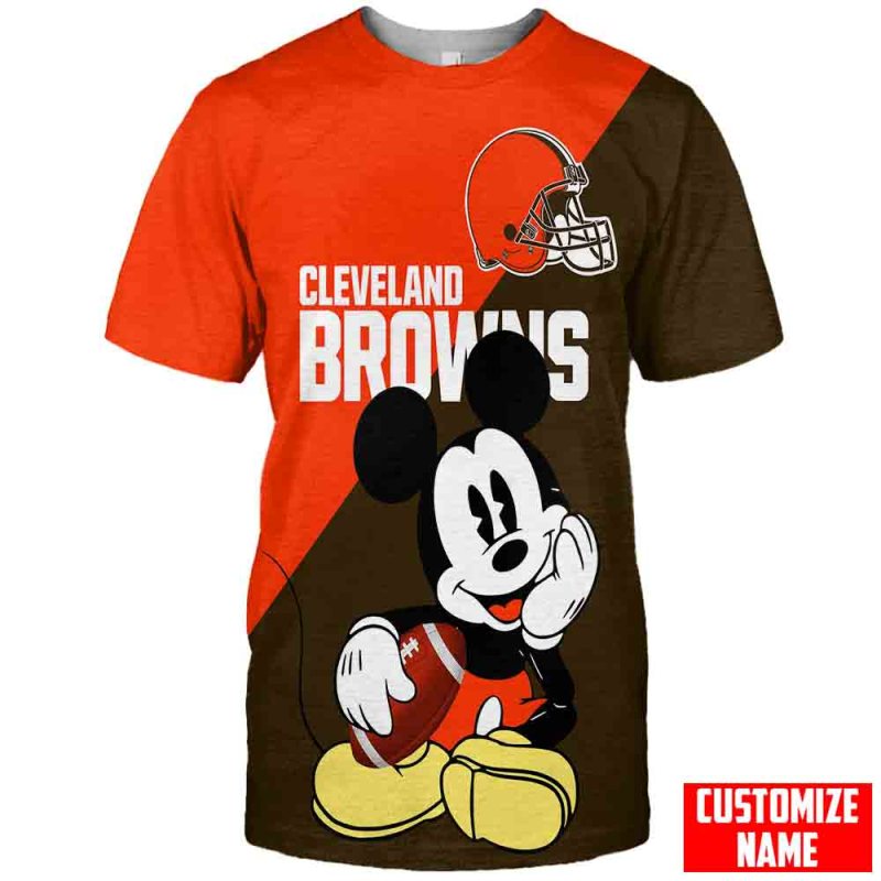 Cleveland Browns Personalized T-Shirt Image 1