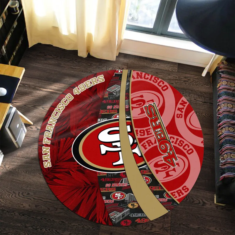 San Francisco 49ers Round Rug - Alternate View