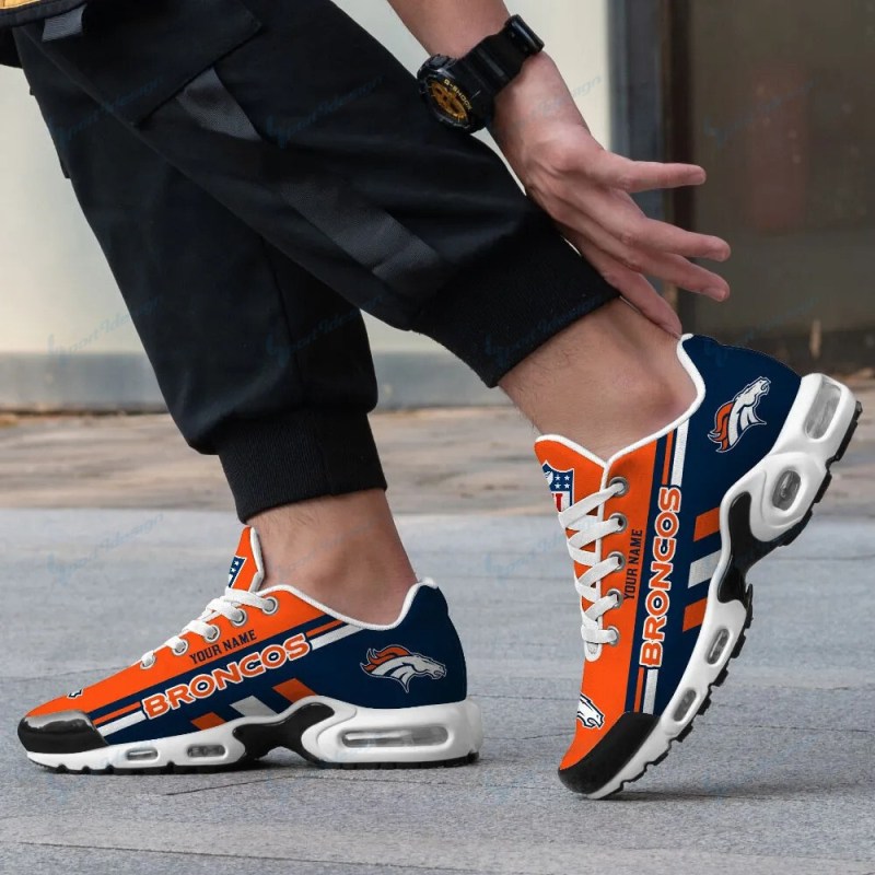 Denver Broncos Youth Sneakers Back View