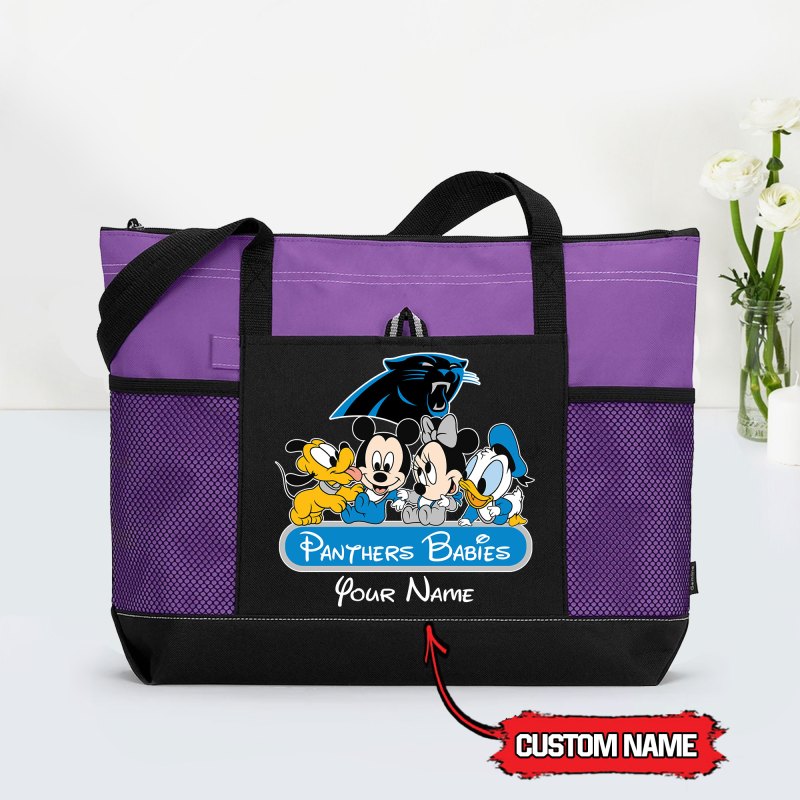 Carolina Panthers Tote Bag - Purple