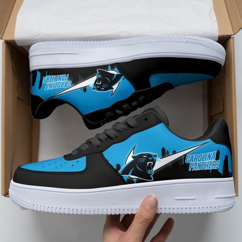 Carolina Panthers AF1 Shoes