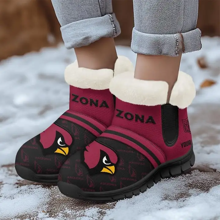 Arizona Cardinals Comfy Winter Snow Boots