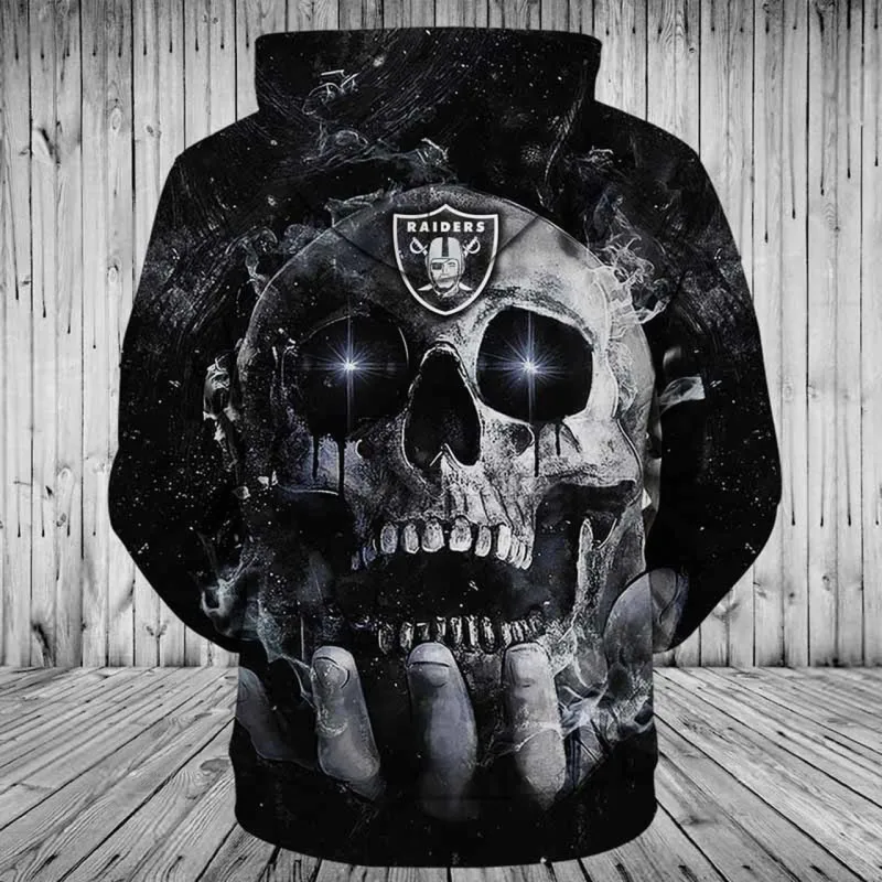 Las Vegas Raiders Hoodie Back View