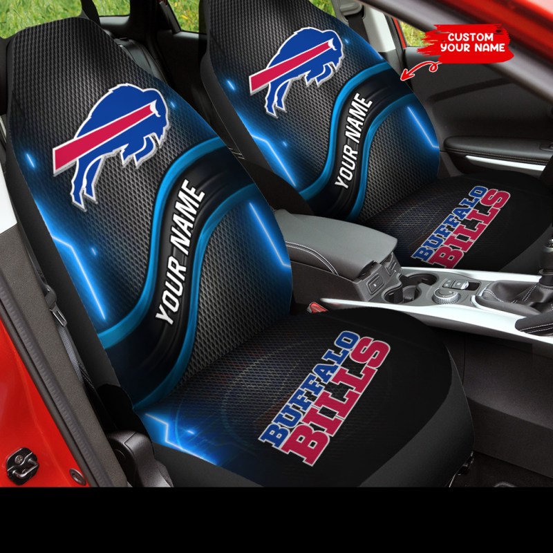 Buffalo Bills Personalized Car Seat Covers