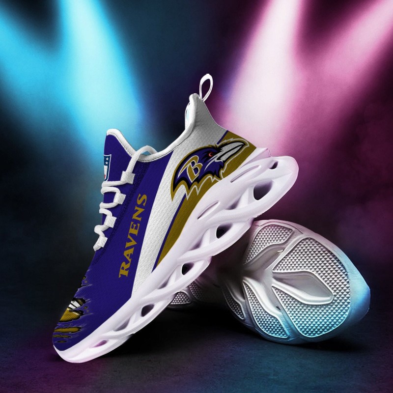 Baltimore Ravens Yezy Running Sneakers 908