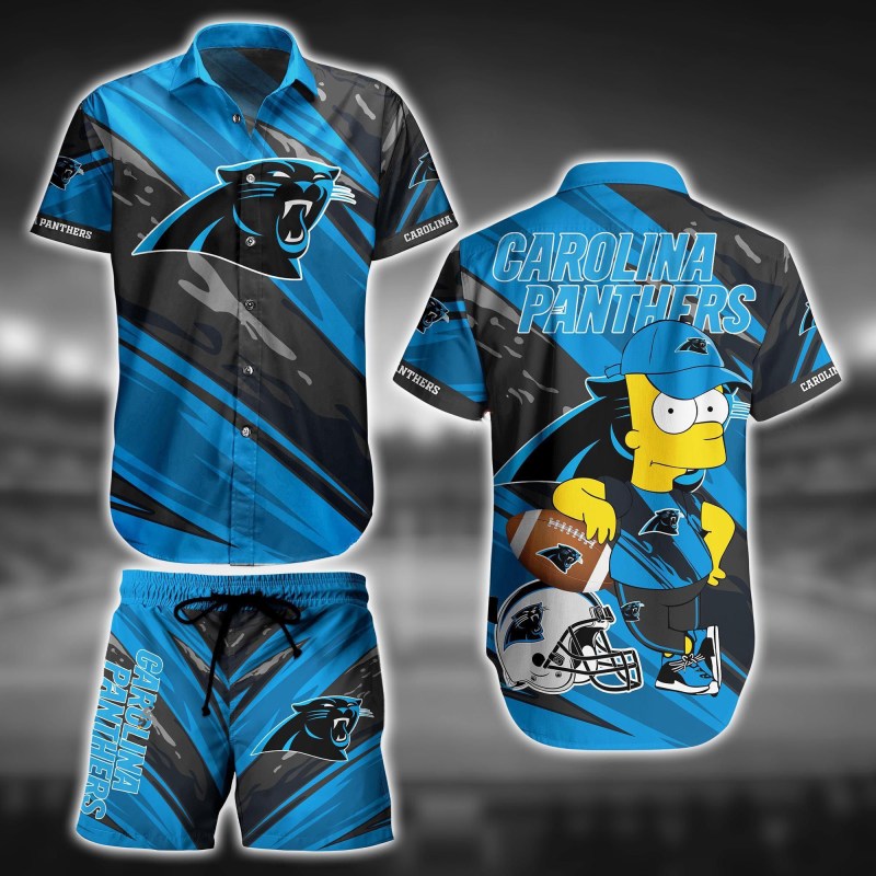 Carolina Panthers Shirt and Shorts
