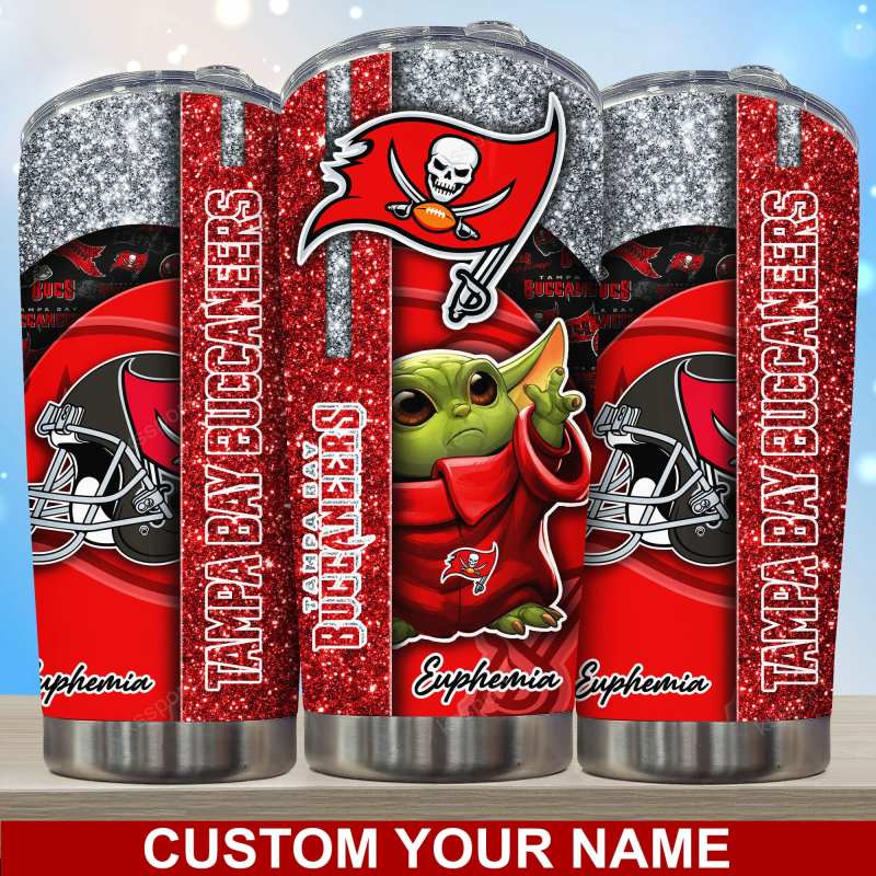 Tampa Bay Buccaneers Personalized Tumbler