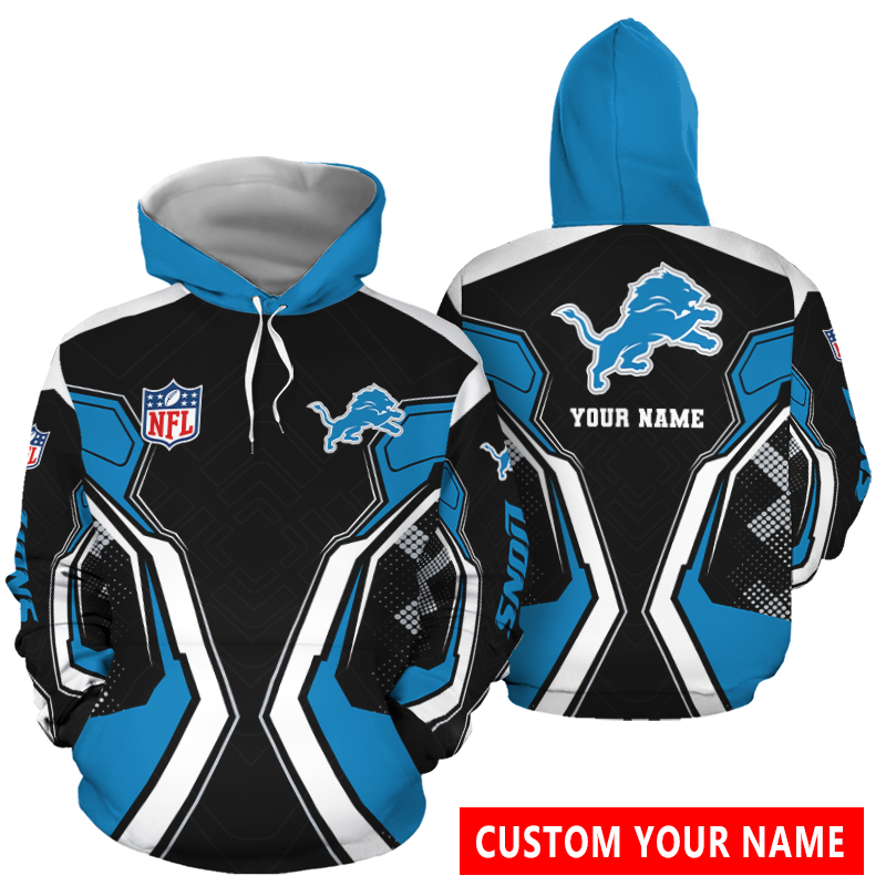 Detroit Lions Personalized Hoodie